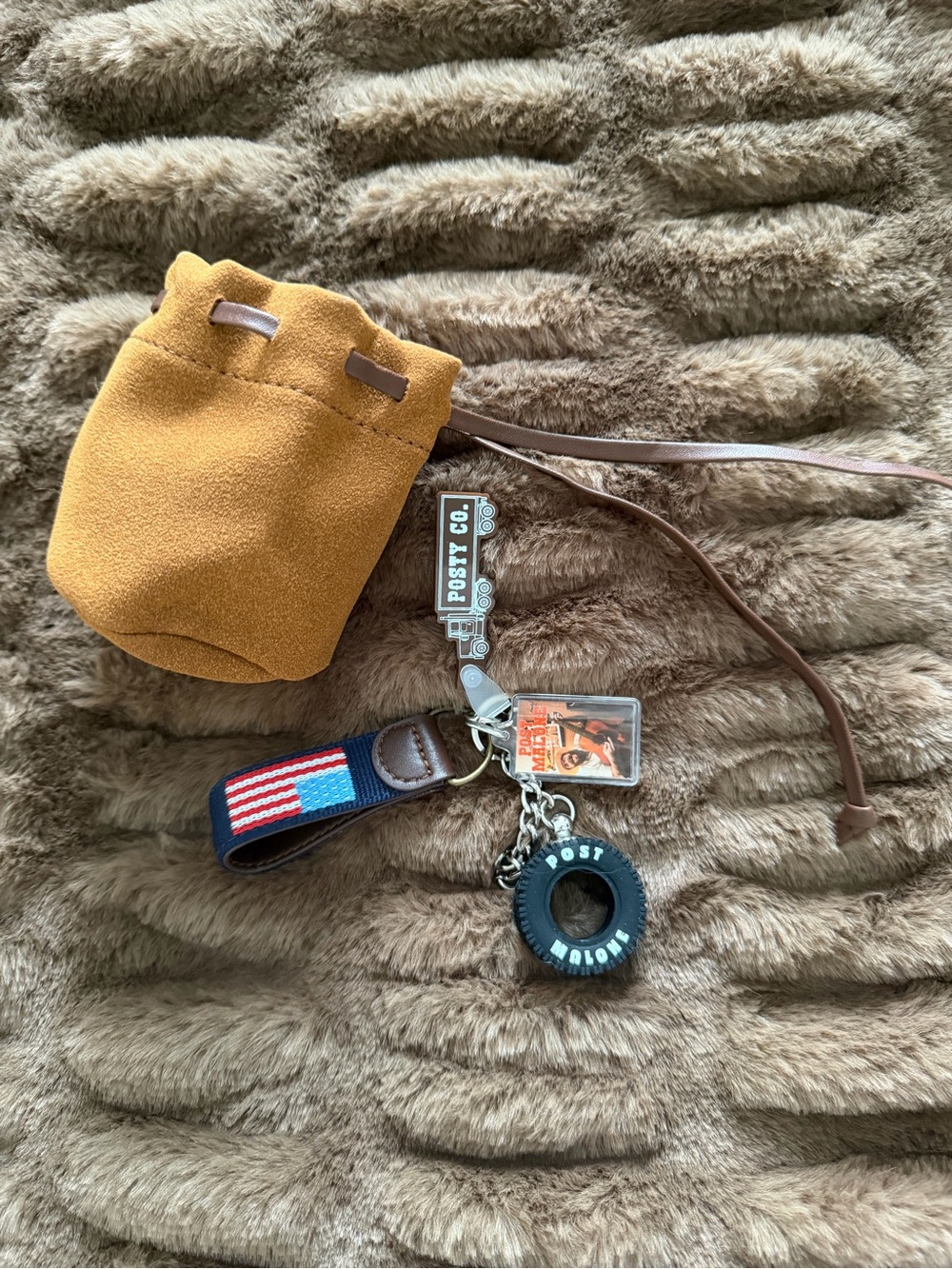 Limited edition post Malone merch - keychain